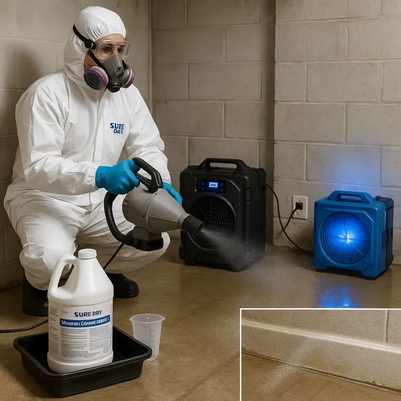 Sanitization and Odor Removal process in Dover-Foxcroft, ME
